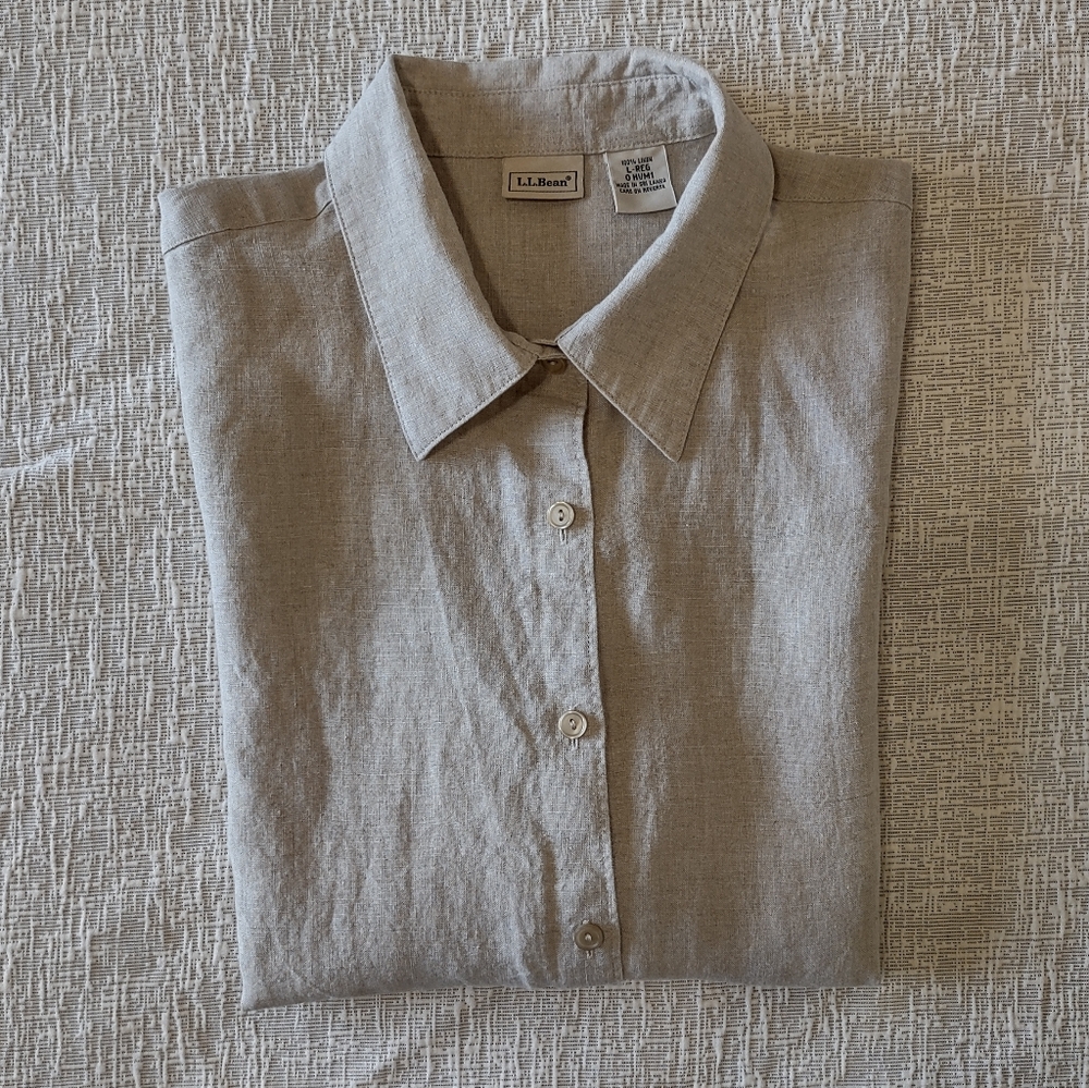 LL Bean Linen Shirt